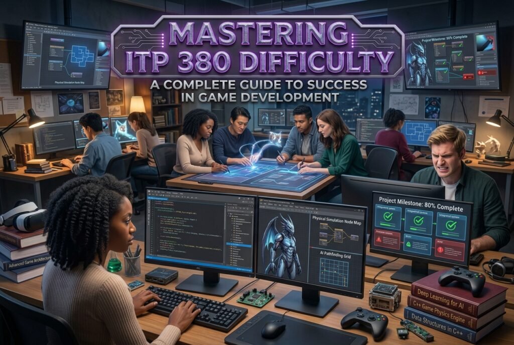Mastering ITP 380 Difficulty: A Complete Guide to Success in Game Development