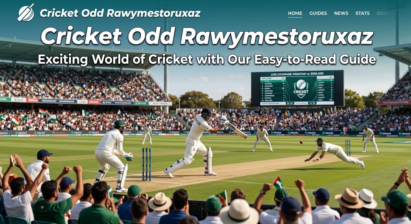 Cricket Odd Rawymestoruxaz exciting world of cricket with our easy-to-read guide