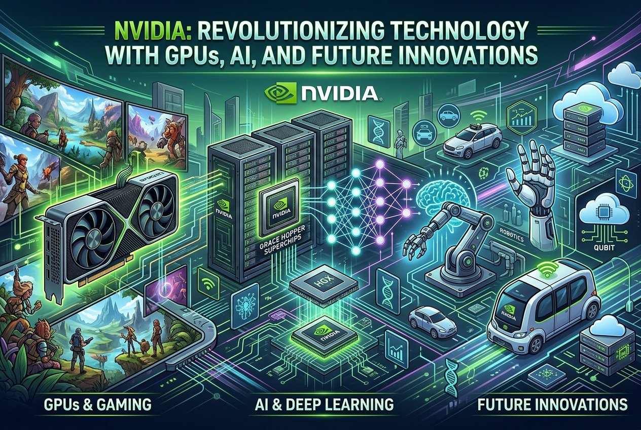 NVIDIA: Revolutionizing Technology with GPUs, AI, and Future Innovations
